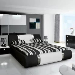 Schlafzimmer Komplett Novalis II Hochglanz Schwarz 16 Schlafzimmer Komplett Novalis II Hochglanz Schwarz -Möbelhaus 93818629 1