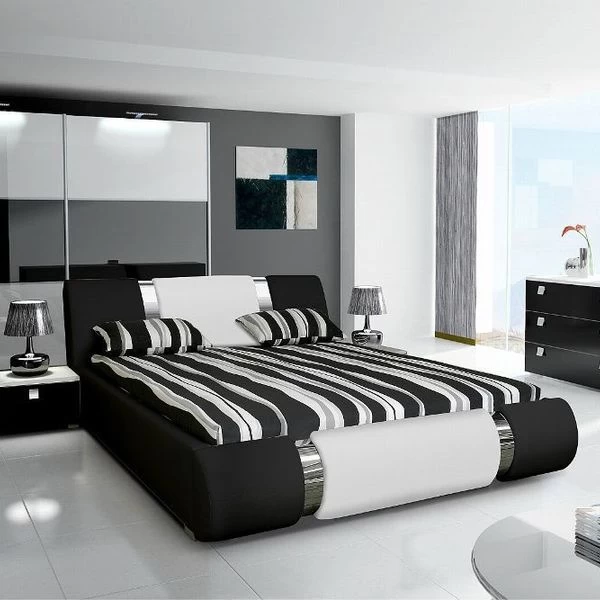 Schlafzimmer Komplett Novalis II Hochglanz Schwarz 9 Schlafzimmer Komplett Novalis II Hochglanz Schwarz – Bild 7