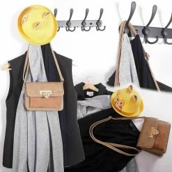 Hakenleiste Kleiderhaken, Garderobenhaken Edelstahl Rostfrei Handtuchhaken Bademantelhaken Wandhaken Wandgarderobe Garderobenleiste 10 Hakenleiste Kleiderhaken, Garderobenhaken Edelstahl Rostfrei Handtuchhaken Bademantelhaken Wandhaken Wandgarderobe Garderobenleiste -Möbelhaus 95735015 4