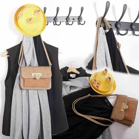 Hakenleiste Kleiderhaken, Garderobenhaken Edelstahl Rostfrei Handtuchhaken Bademantelhaken Wandhaken Wandgarderobe Garderobenleiste 6 Hakenleiste Kleiderhaken, Garderobenhaken Edelstahl Rostfrei Handtuchhaken Bademantelhaken Wandhaken Wandgarderobe Garderobenleiste – Bild 4