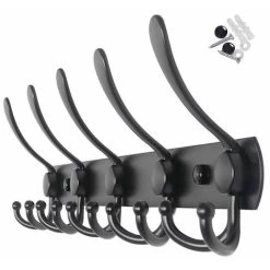 Hakenleiste Kleiderhaken, Garderobenhaken Edelstahl Rostfrei Handtuchhaken Bademantelhaken Wandhaken Wandgarderobe Garderobenleiste 11 Hakenleiste Kleiderhaken, Garderobenhaken Edelstahl Rostfrei Handtuchhaken Bademantelhaken Wandhaken Wandgarderobe Garderobenleiste -Möbelhaus 95735015 5