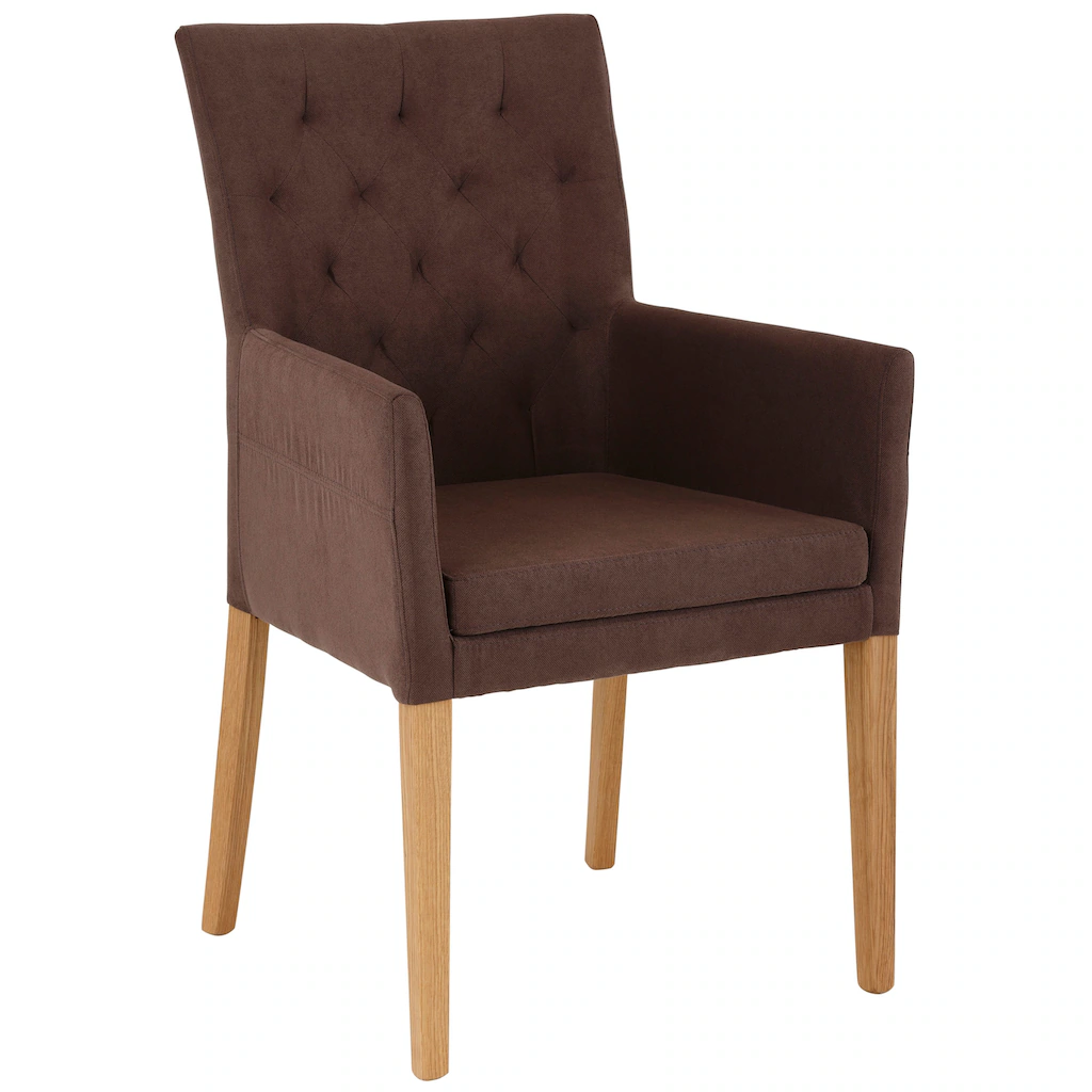 Home Affaire 4-Fußstuhl »Colorado«, Luxus-Microfaser 3 Home Affaire 4-Fußstuhl »Colorado«, Luxus-Microfaser