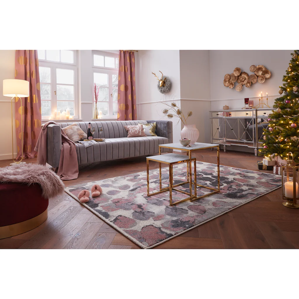 Andas Beistelltisch »Alina«, (Set, 2 St.), Gehärtete Glasplatte Mit Echt Wirkender Marmoroptik 7 Andas Beistelltisch »Alina«, (Set, 2 St.), Gehärtete Glasplatte Mit Echt Wirkender Marmoroptik – Bild 5