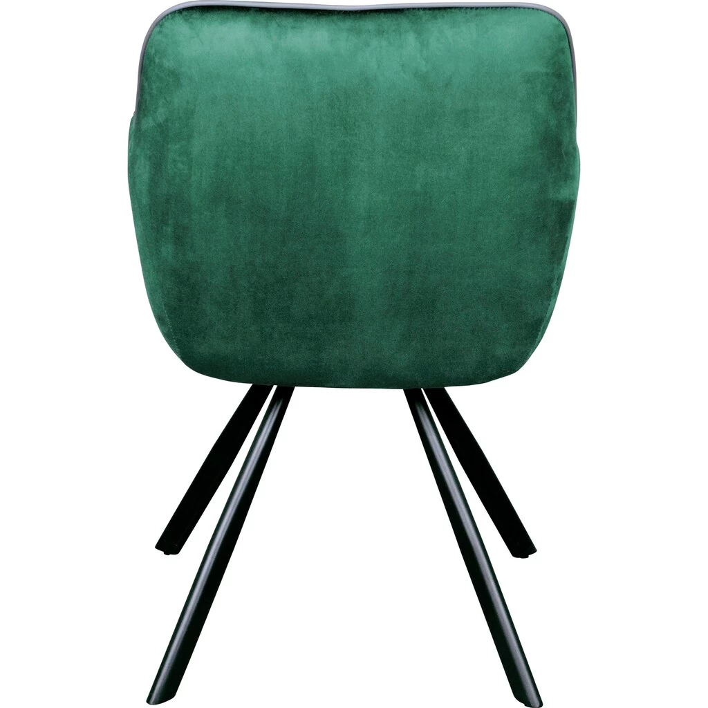 Kayoom Polsterstuhl »Stuhl Eann 125«, Samtweicher Stoffbezug 5 Kayoom Polsterstuhl »Stuhl Eann 125«, Samtweicher Stoffbezug – Bild 3