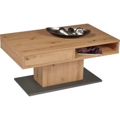 PRO-LINE PRO Line Couchtisch, Aus Holz In Artisan Eiche Dekor, Schubkasten Mit Push-to-open Funktion -Möbelhaus a68edbeda91193c59949333d327f53e8