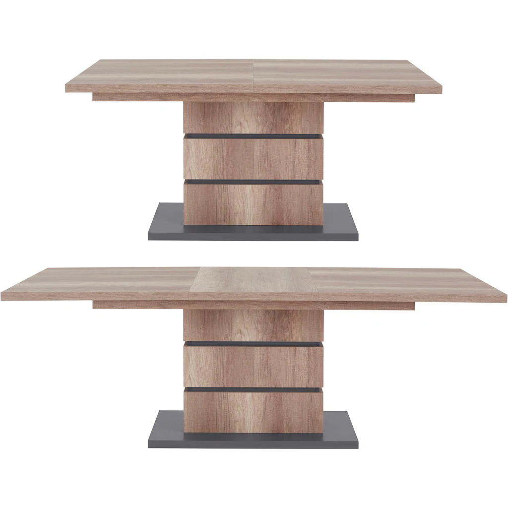 Homexperts Esstisch »Bonnie«, Breite 160 Cm, Mit Auszugsfunktion 4 Homexperts Esstisch »Bonnie«, Breite 160 Cm, Mit Auszugsfunktion – Bild 2