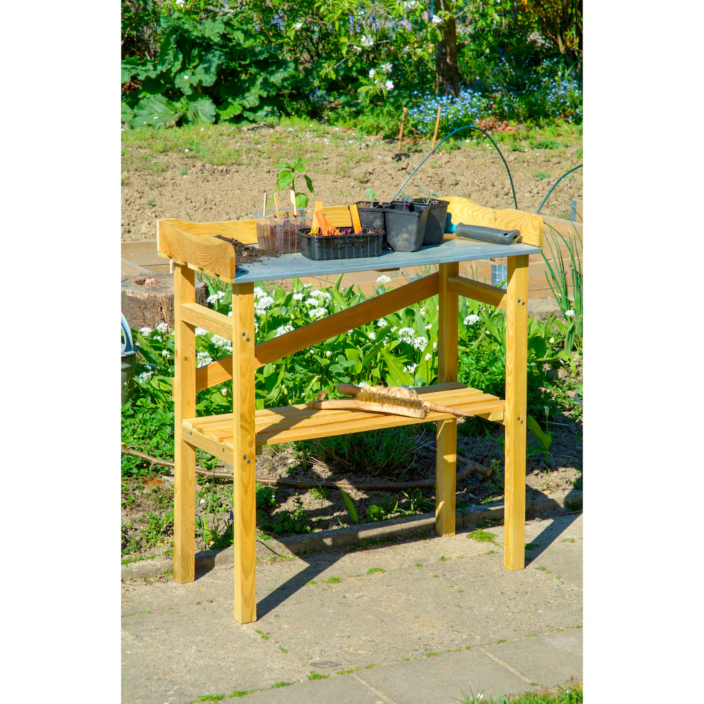 Dobar Pflanztisch, BxTxH: 86x40x80 Cm 5 Dobar Pflanztisch, BxTxH: 86x40x80 Cm – Bild 3