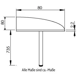 Gami Tischelement »Faro«, Moderner Industrial Look -Möbelhaus dce7ff2fe106090989e8830f8542bebc