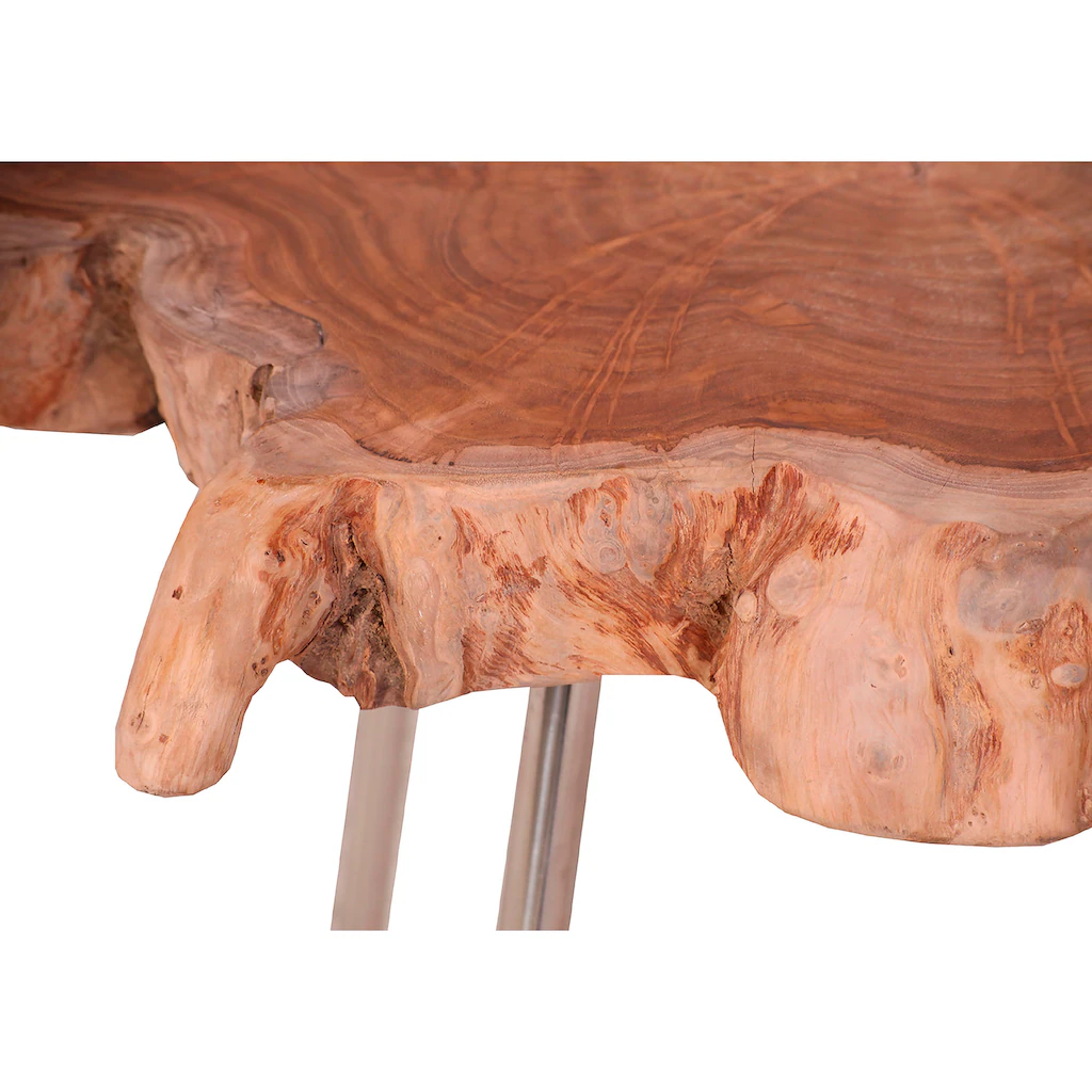 Gutmann Factory Couchtisch, Aus Recyceltem Altholz Teak 4 Gutmann Factory Couchtisch, Aus Recyceltem Altholz Teak – Bild 2